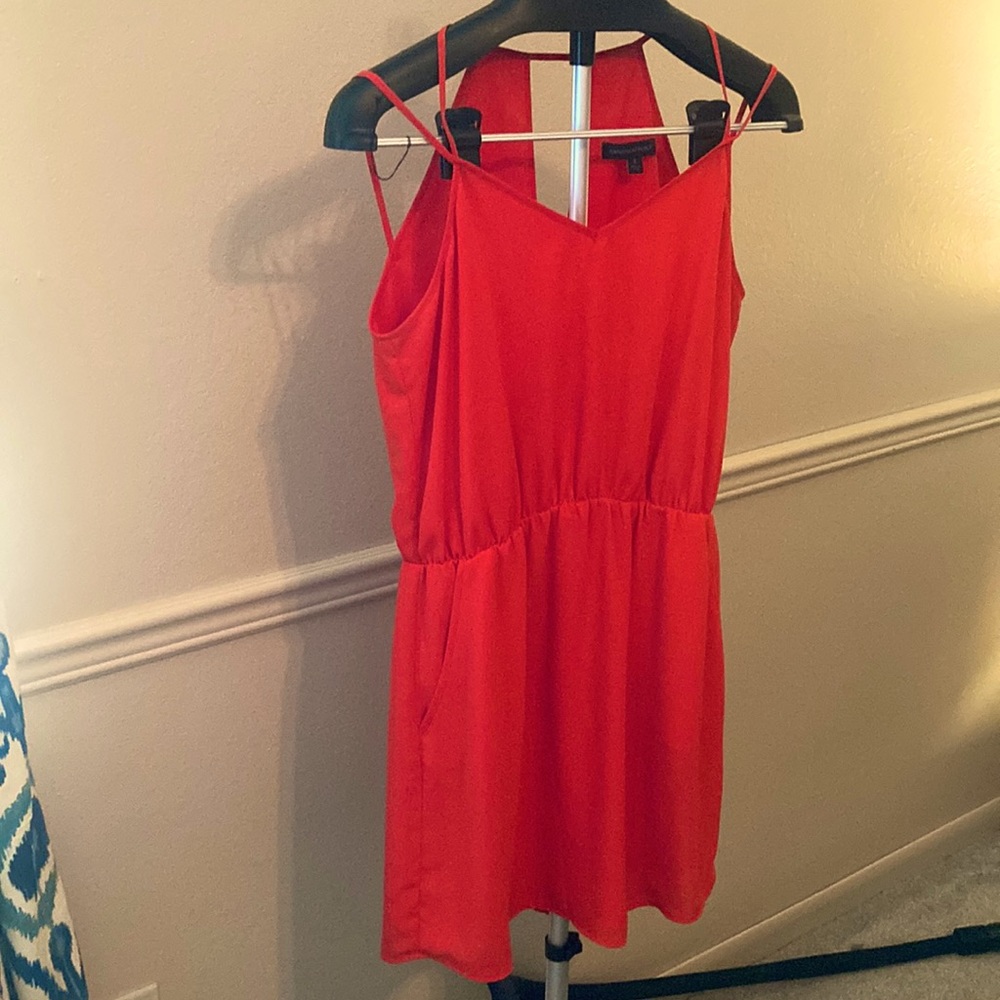 Banana Republic dress, red color, size 8